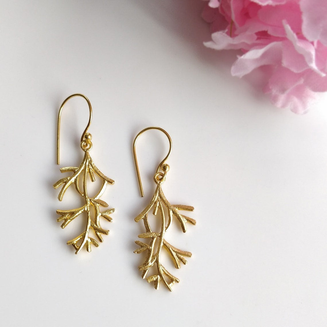 brass earring