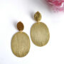 brass earring