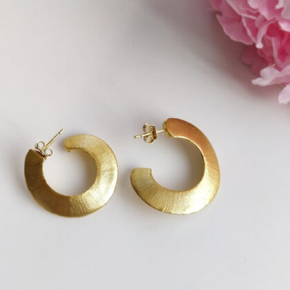brass earring