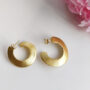 brass earring