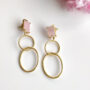 brass earring