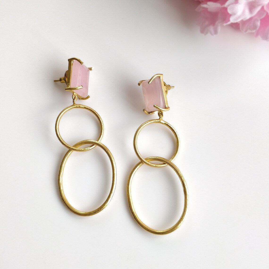 brass earring
