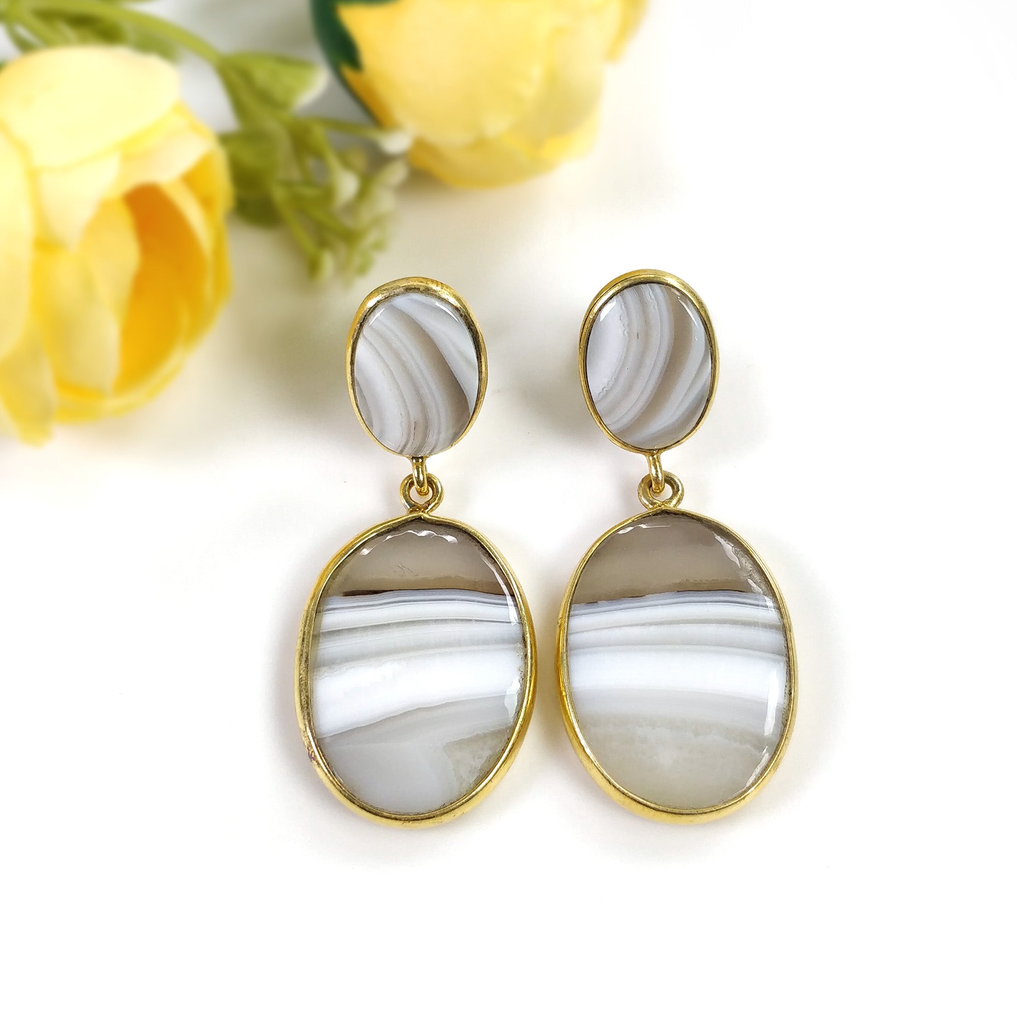 agate earring