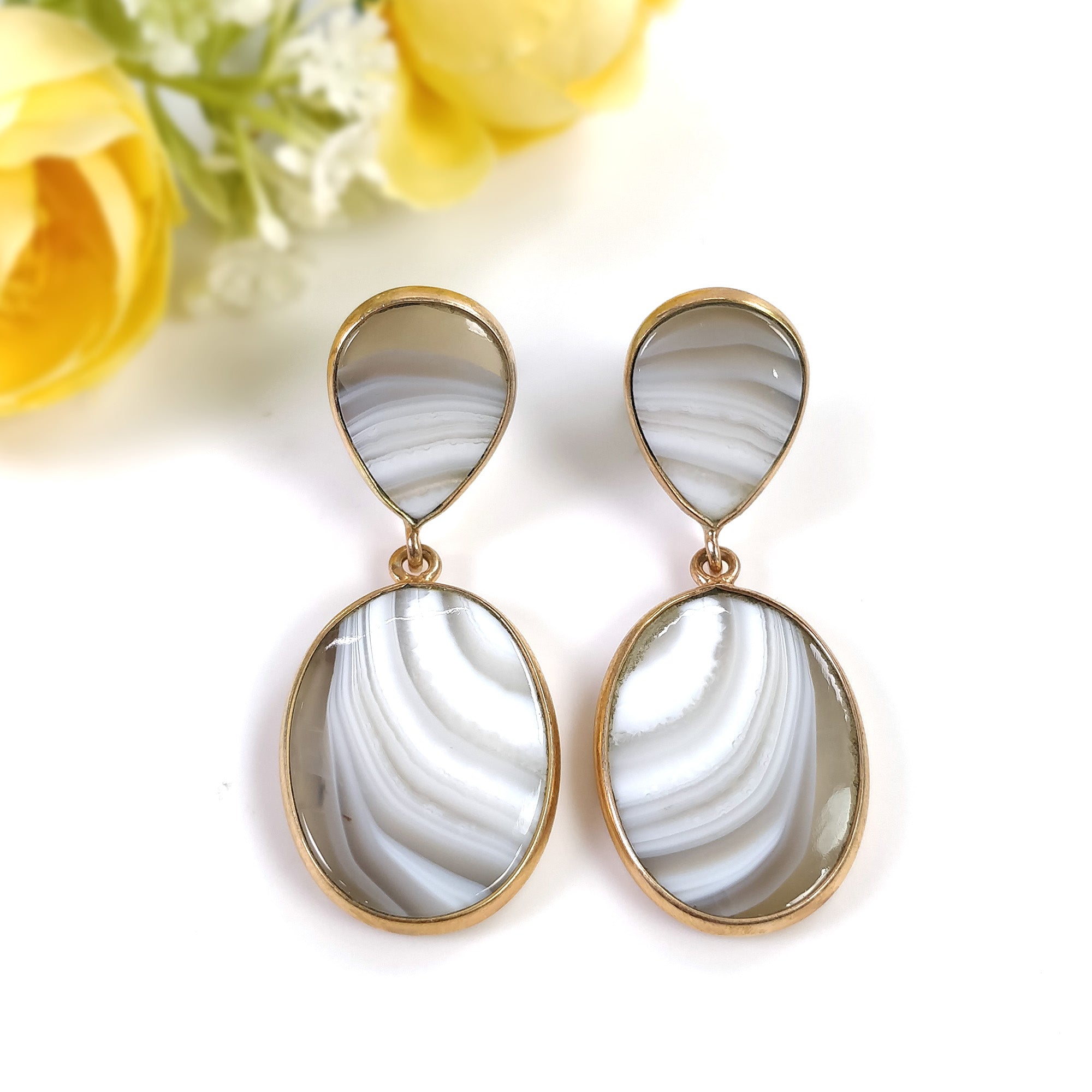 agate earring