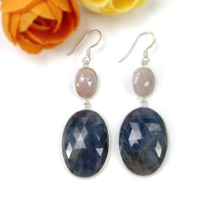sapphire earring
