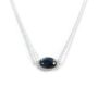 silver necklace
