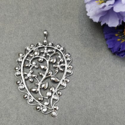 silver pendant