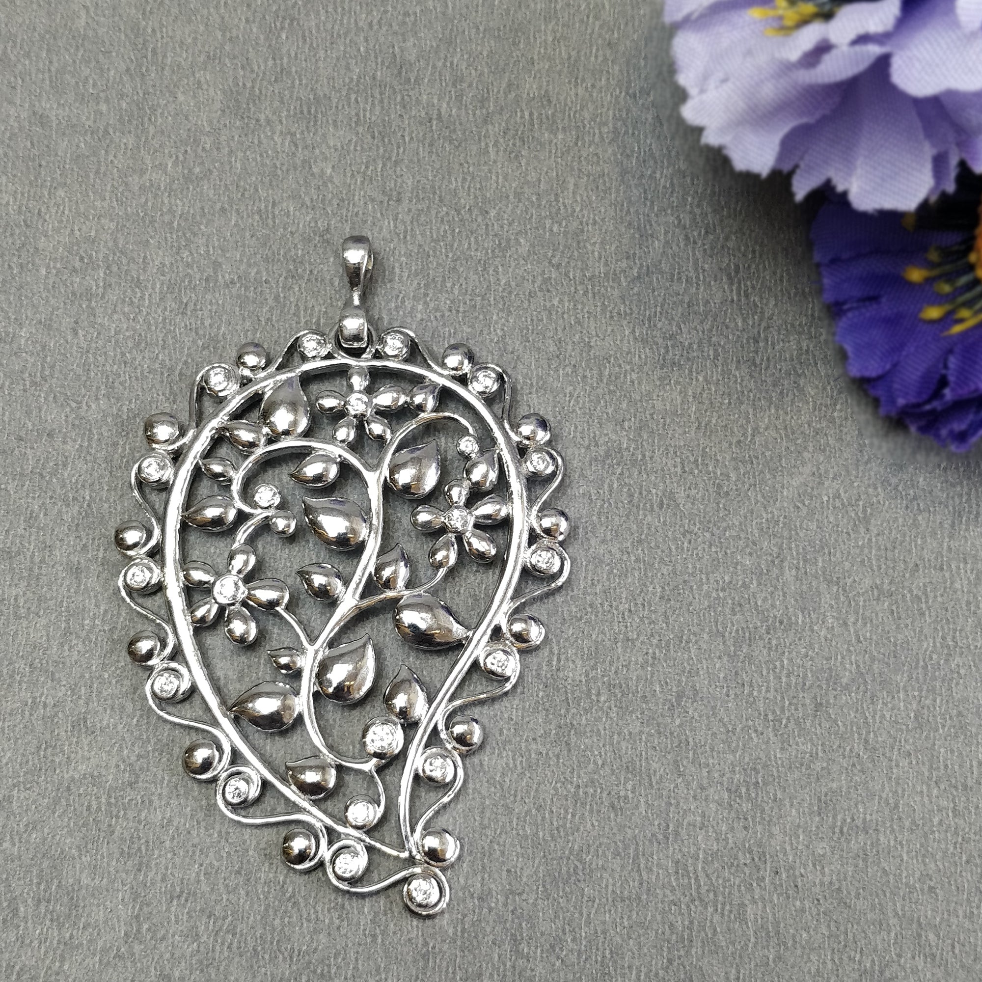 silver pendant