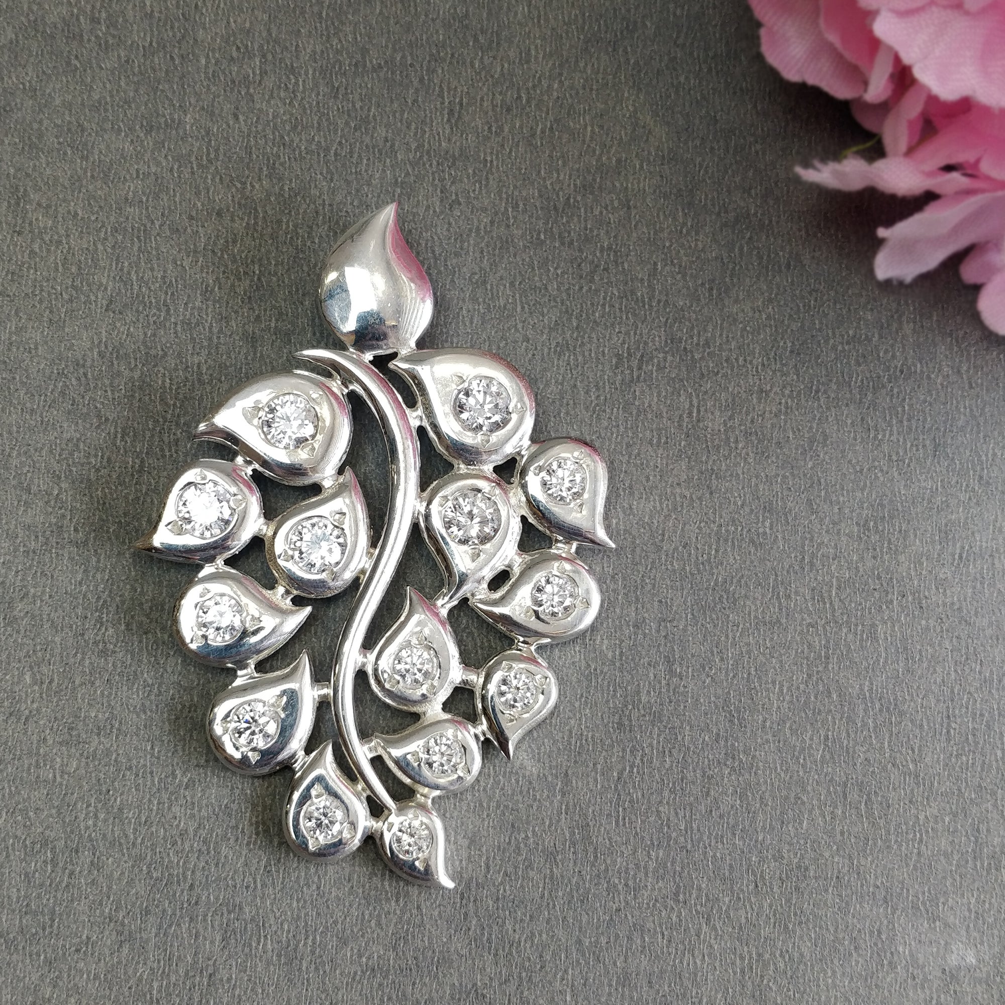 silver pendant