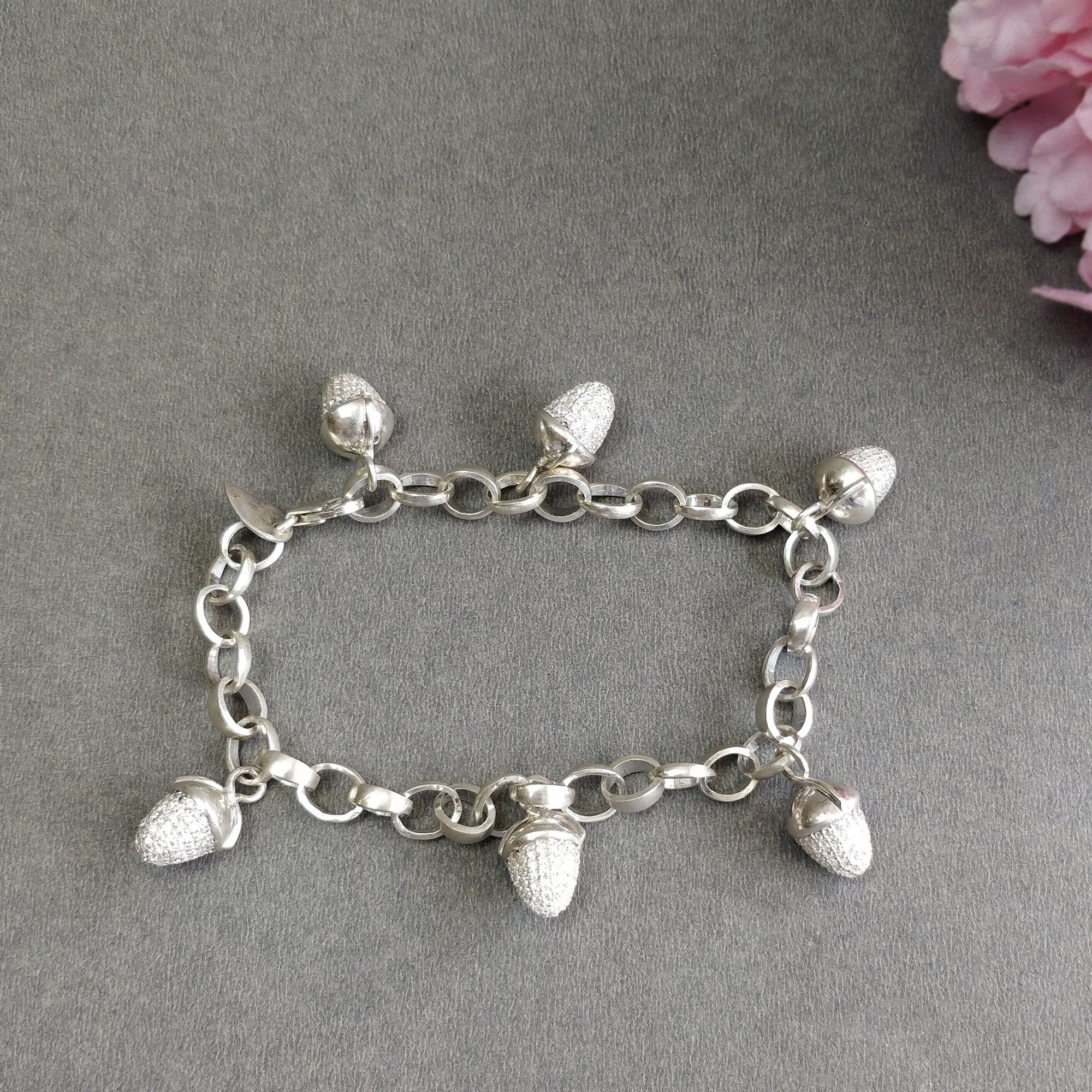 silver bracelet