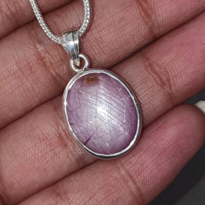 star ruby pendant
