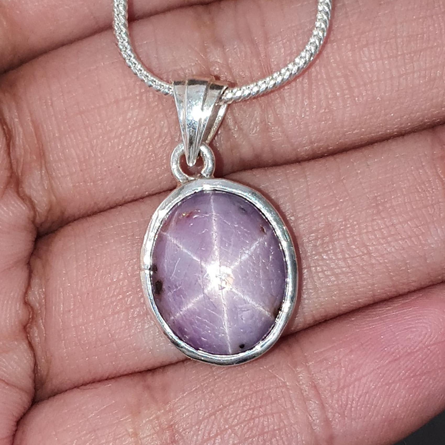 star ruby pendant