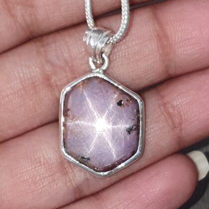star ruby pendant