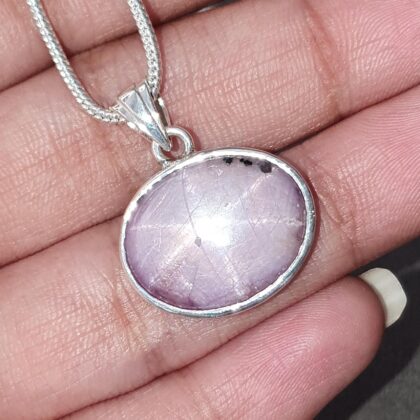 star ruby pendant