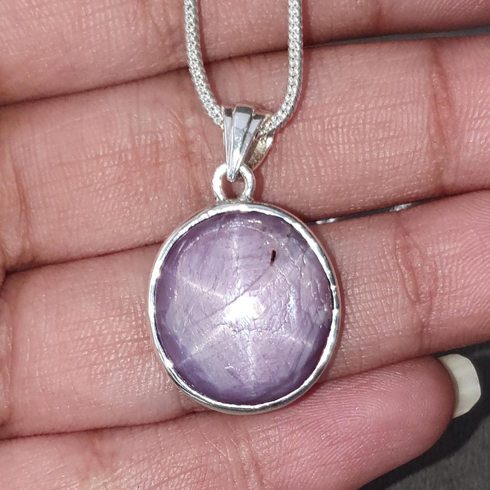 star ruby pendant
