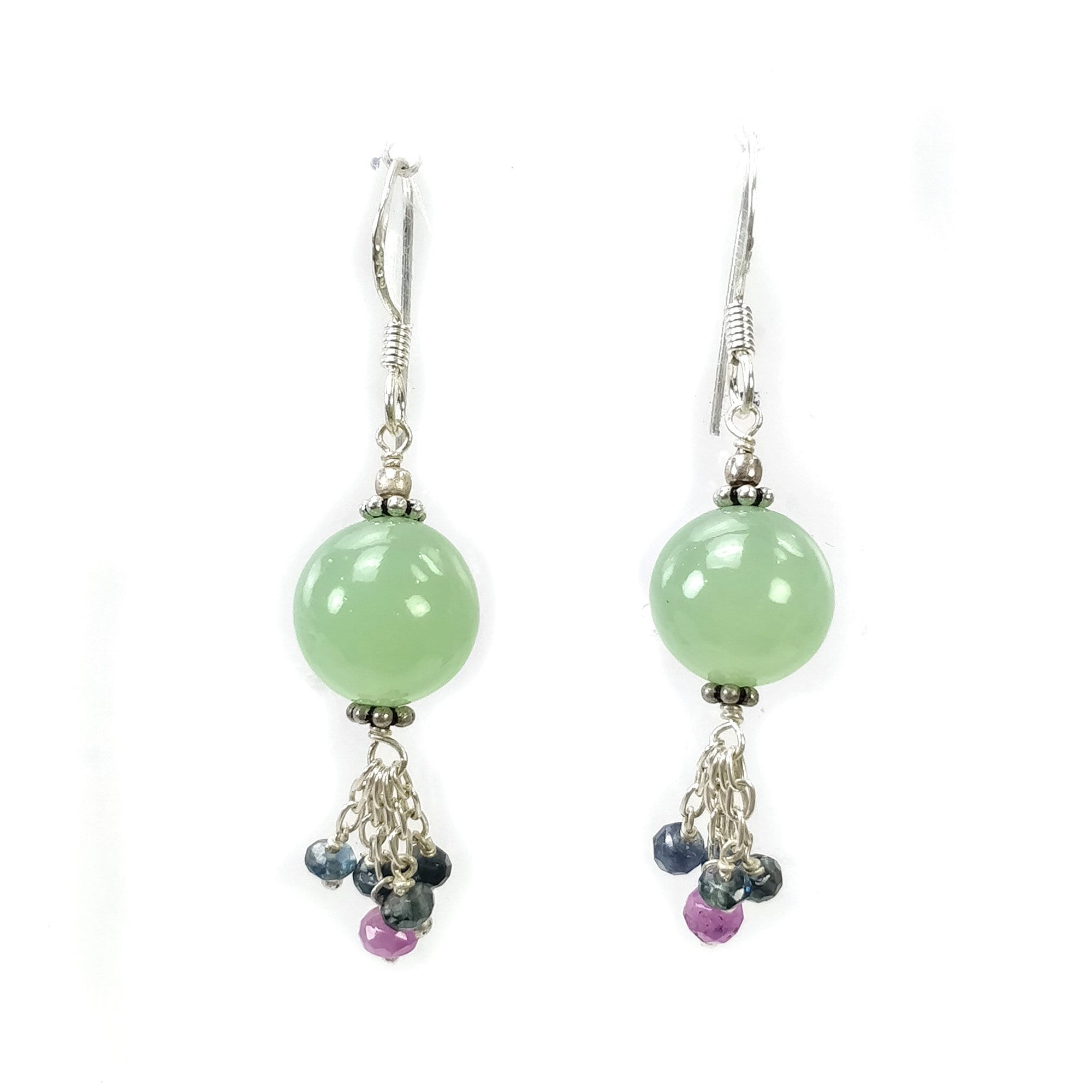 Ohrringe mit runden Perlen