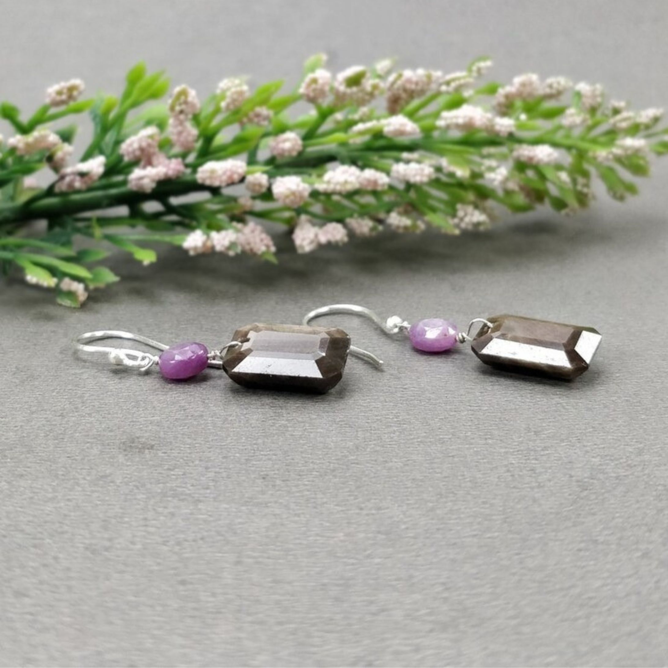 銀のイヤリング