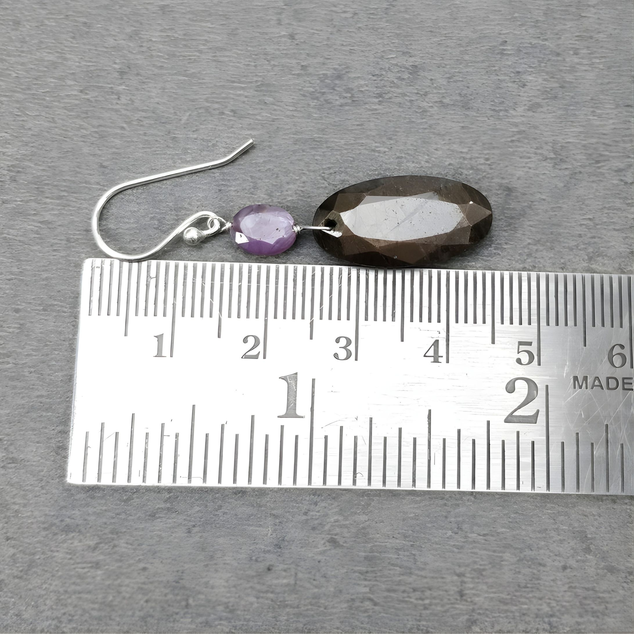 pendientes de zafiro