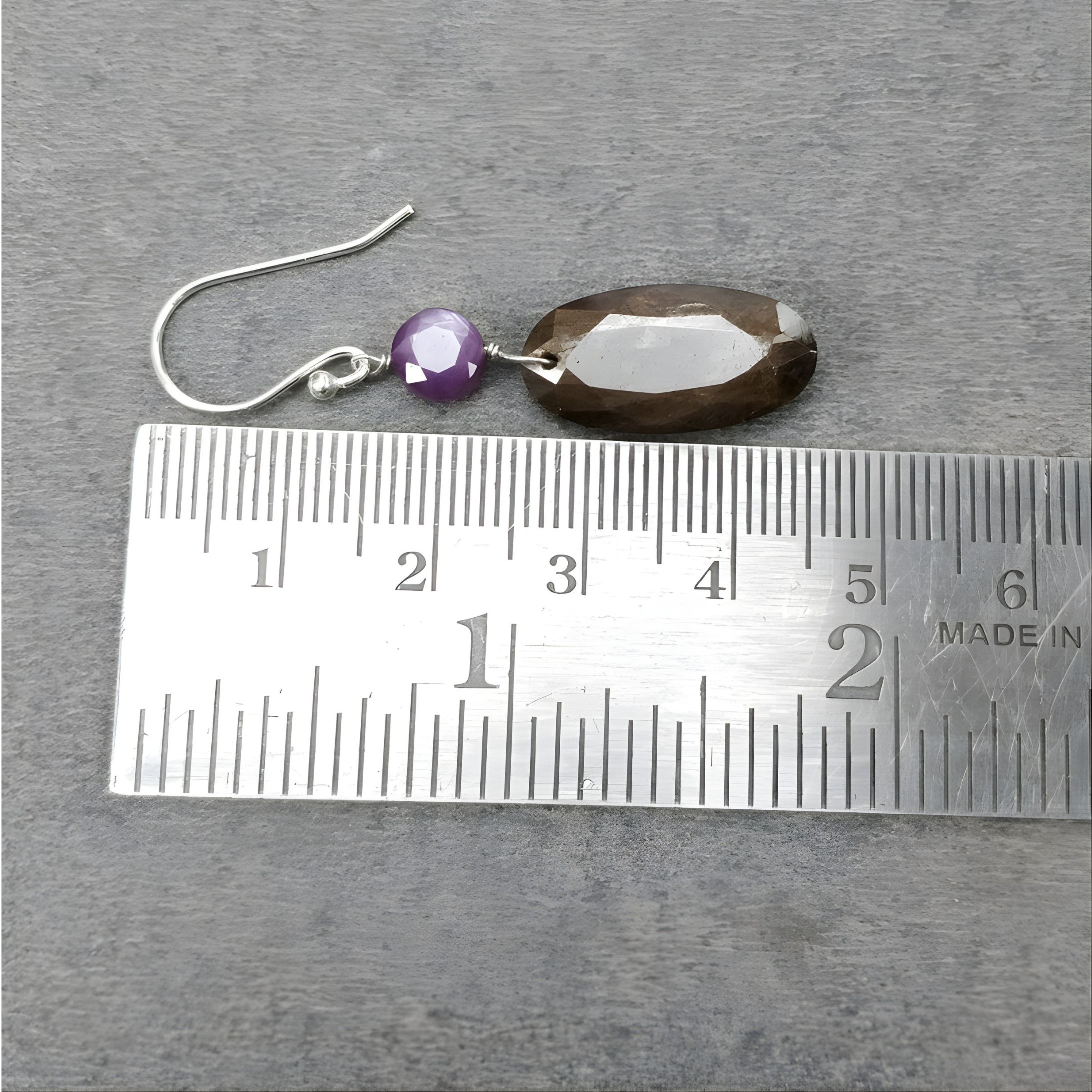 pendientes de zafiro