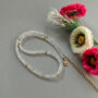brass necklace