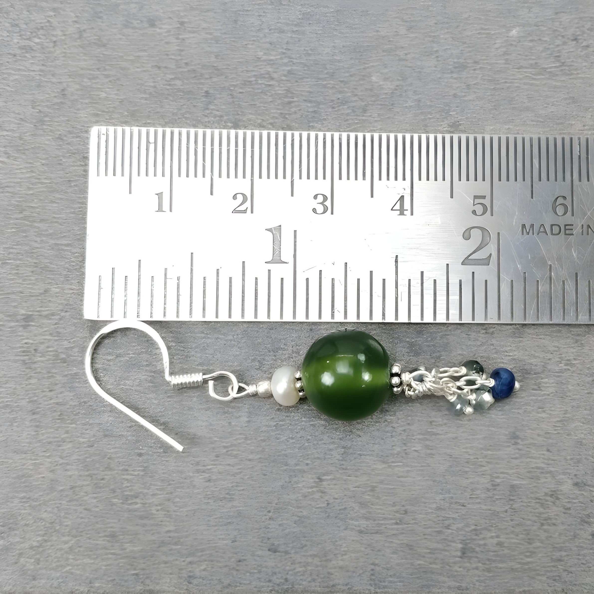 pendiente de serpentina