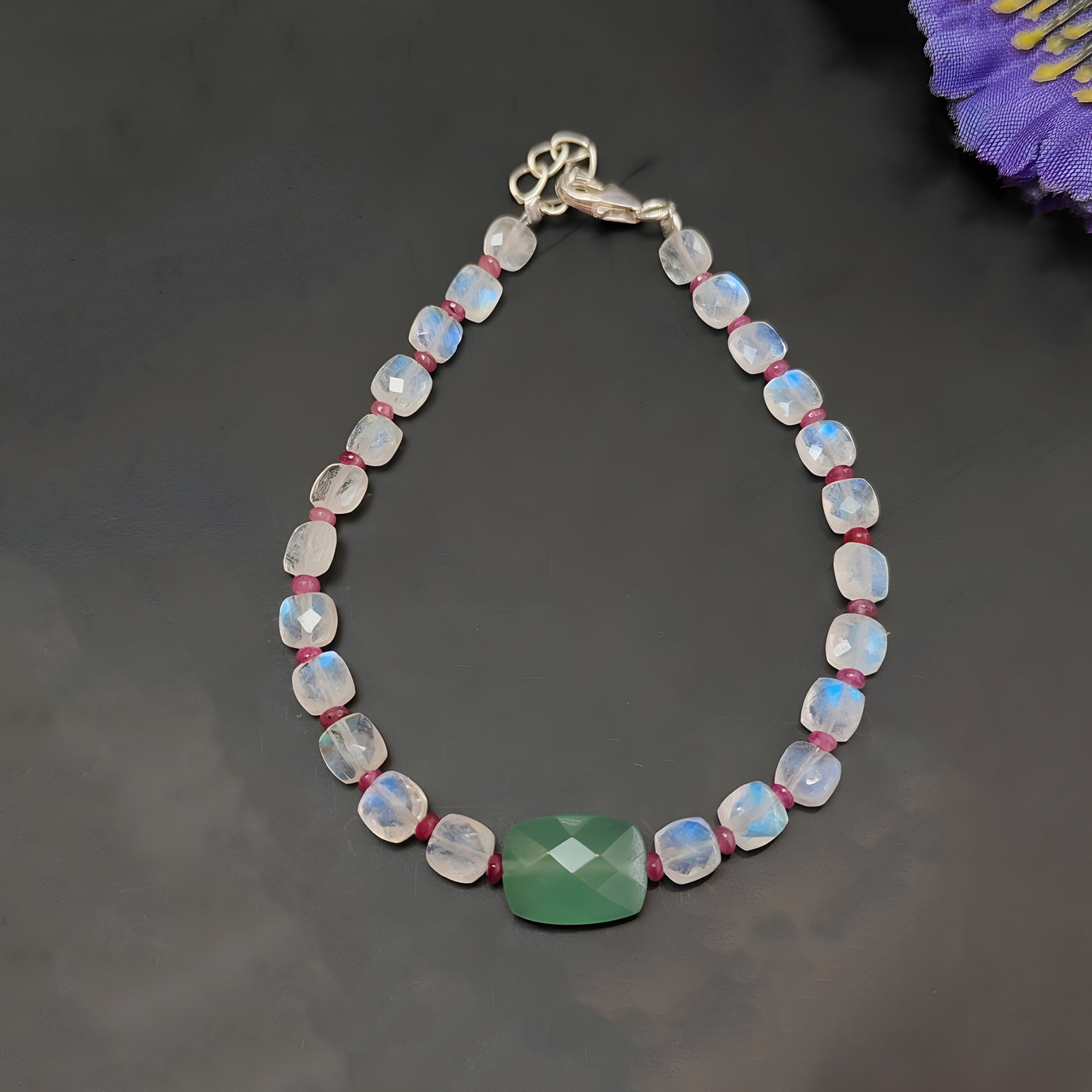 天然石ブレスレット