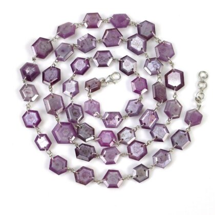 silver necklace