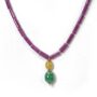 Collana di rubini