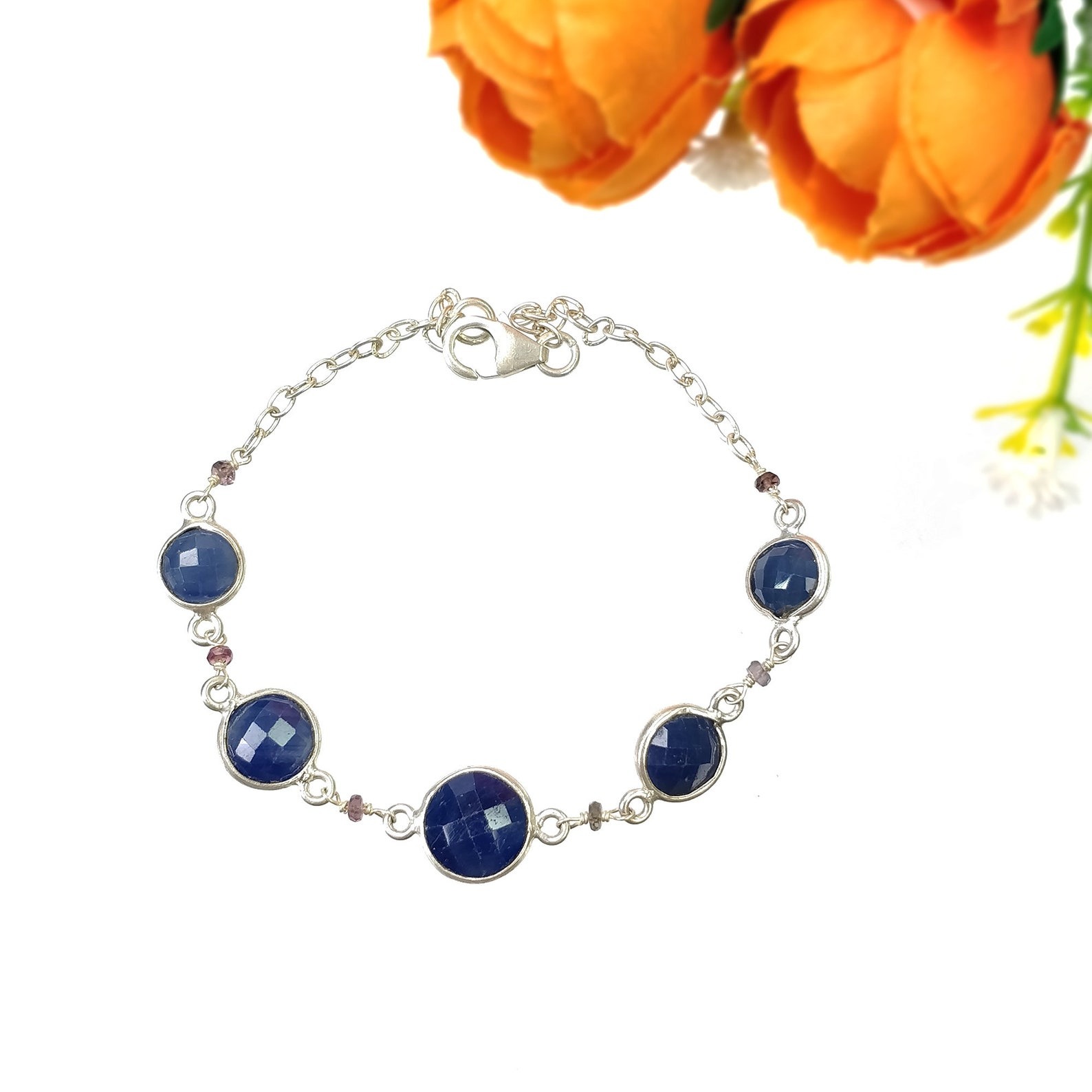 sapphire bracelet