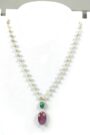 Collana di rubini