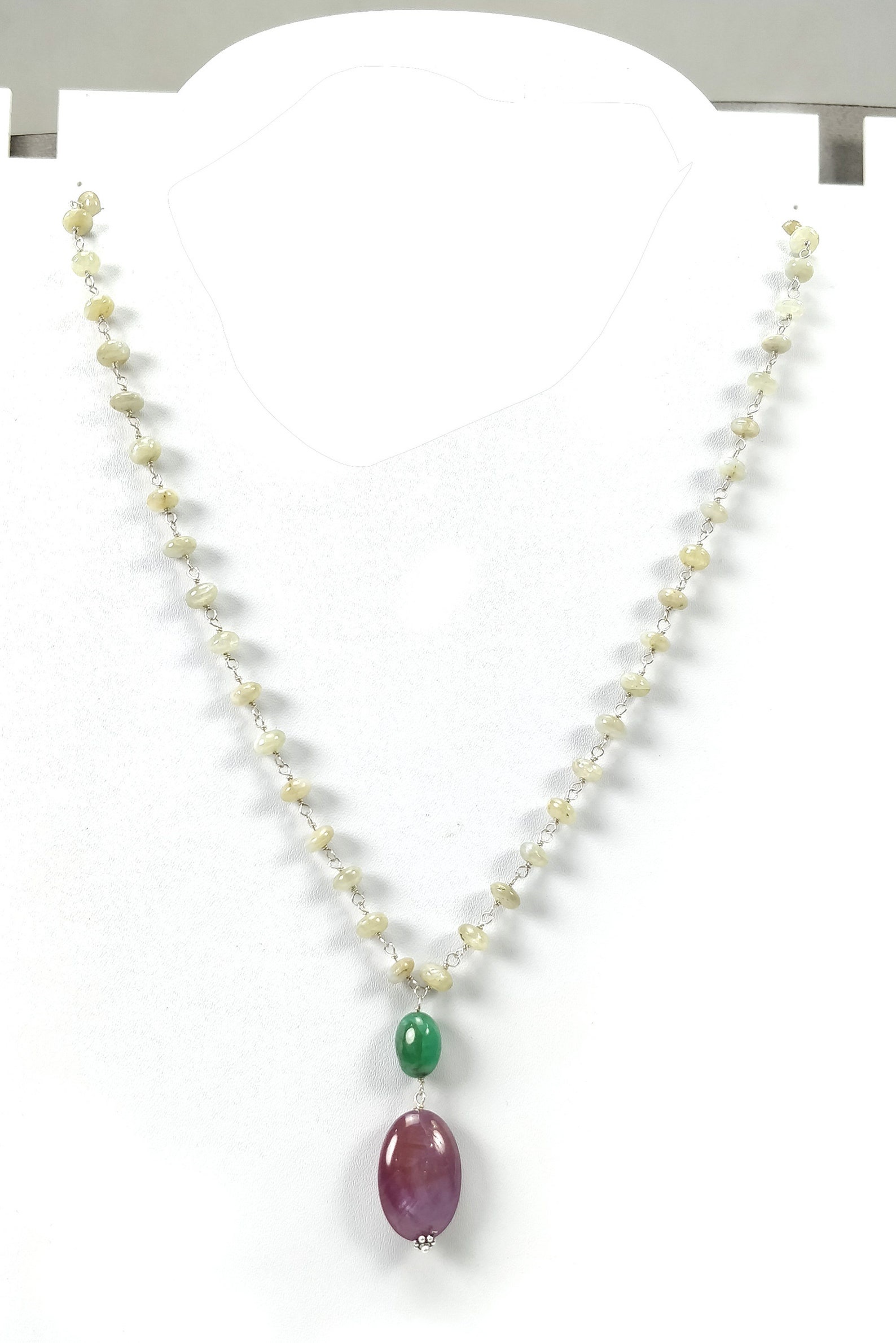 Collana di rubini