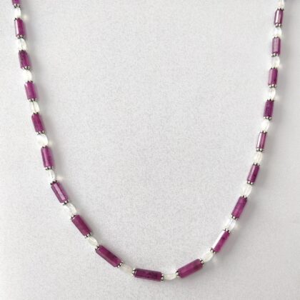 Collar de piedra luna