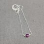 Collier en rubis