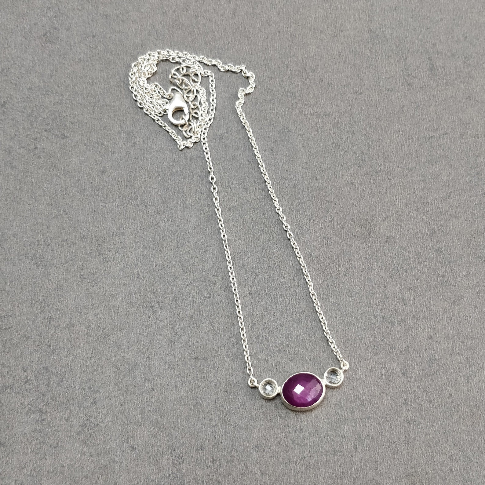 Collier en rubis