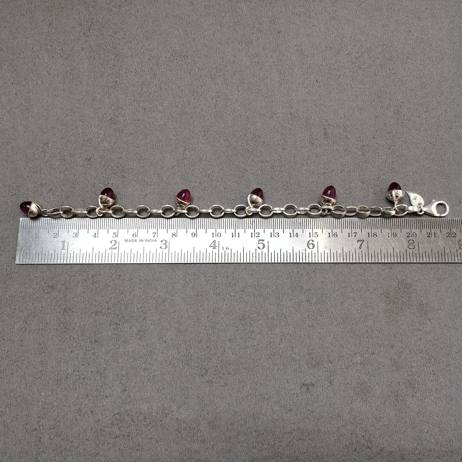 Pulsera de piedras preciosas