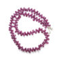Collana di rubini