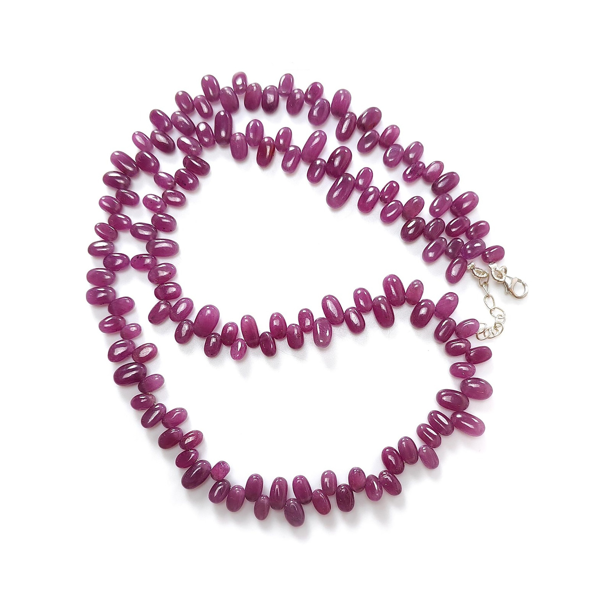 Collana di rubini