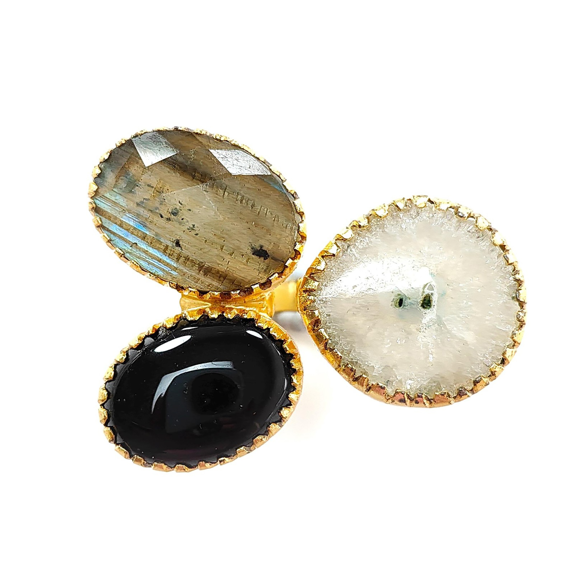 ボヘミアンスタイルの指輪