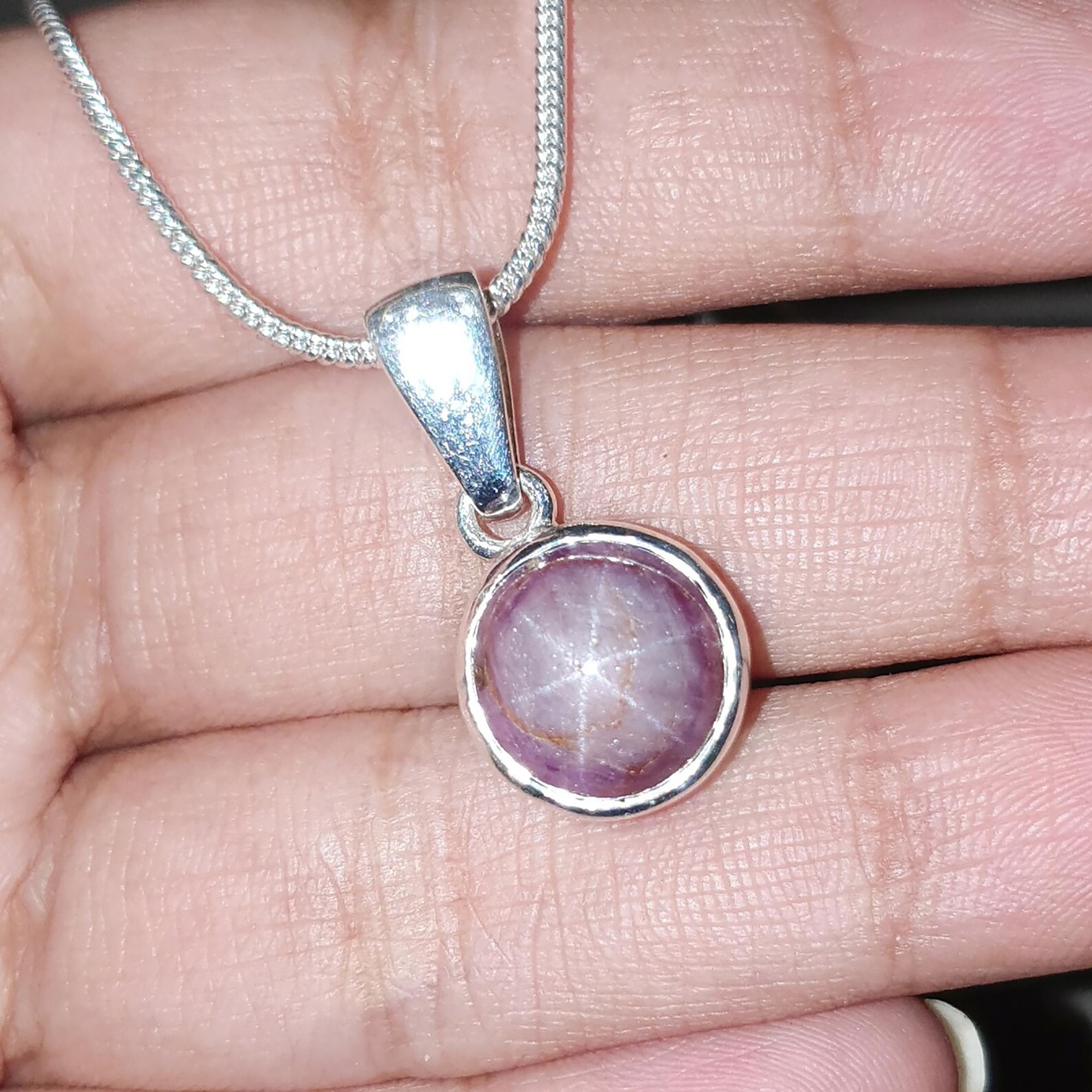 silver pendant
