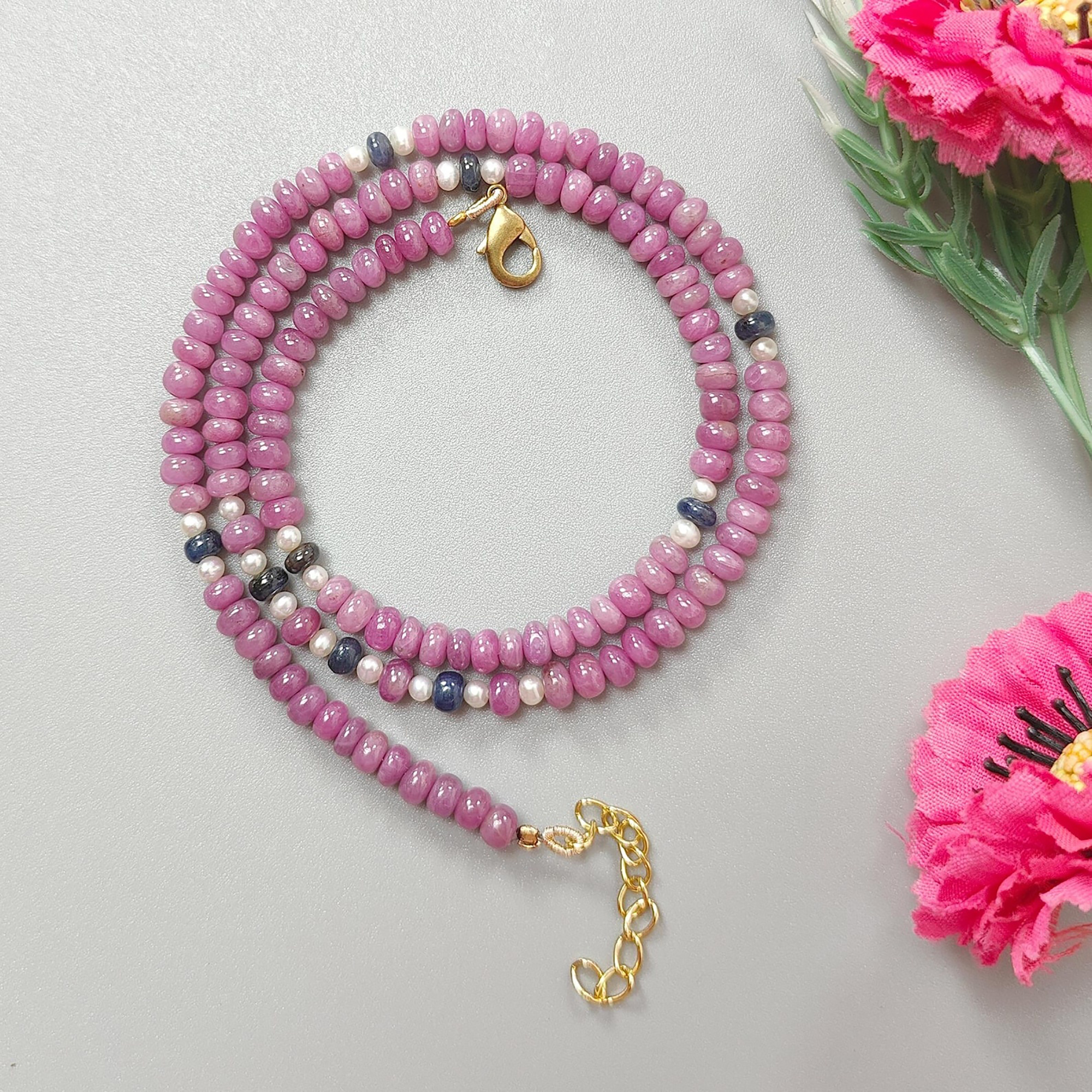 Collier en saphir
