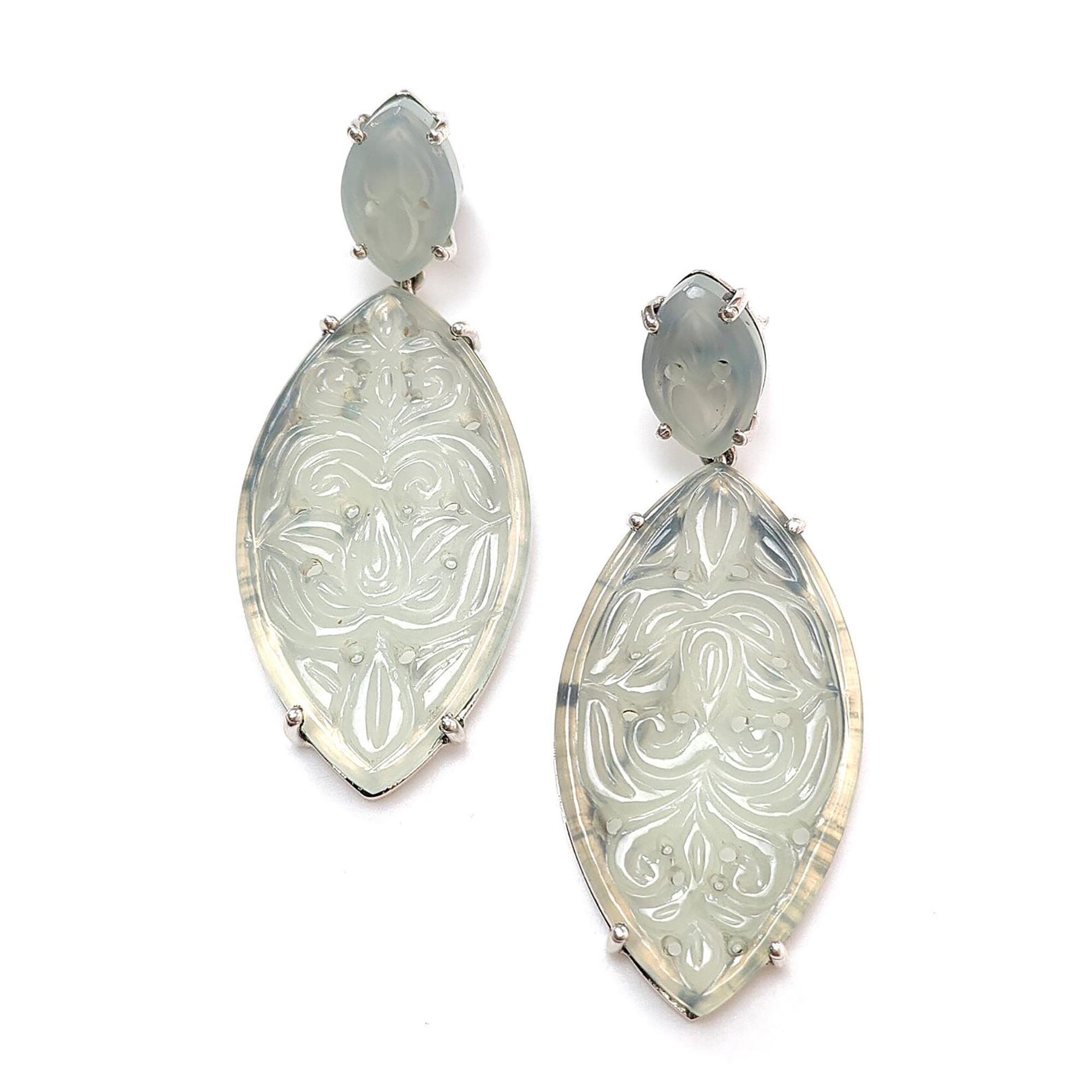 銀のイヤリング