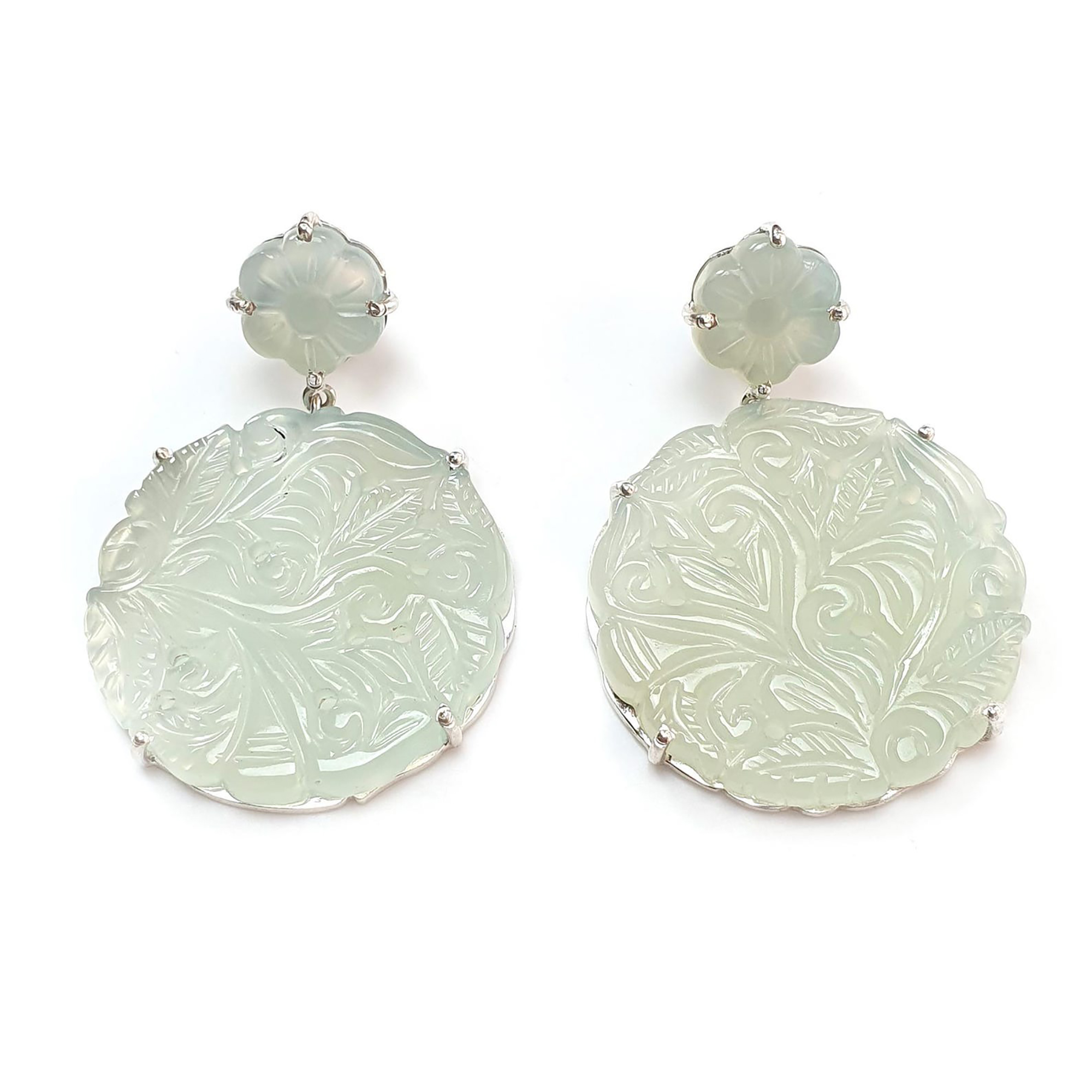 銀のイヤリング