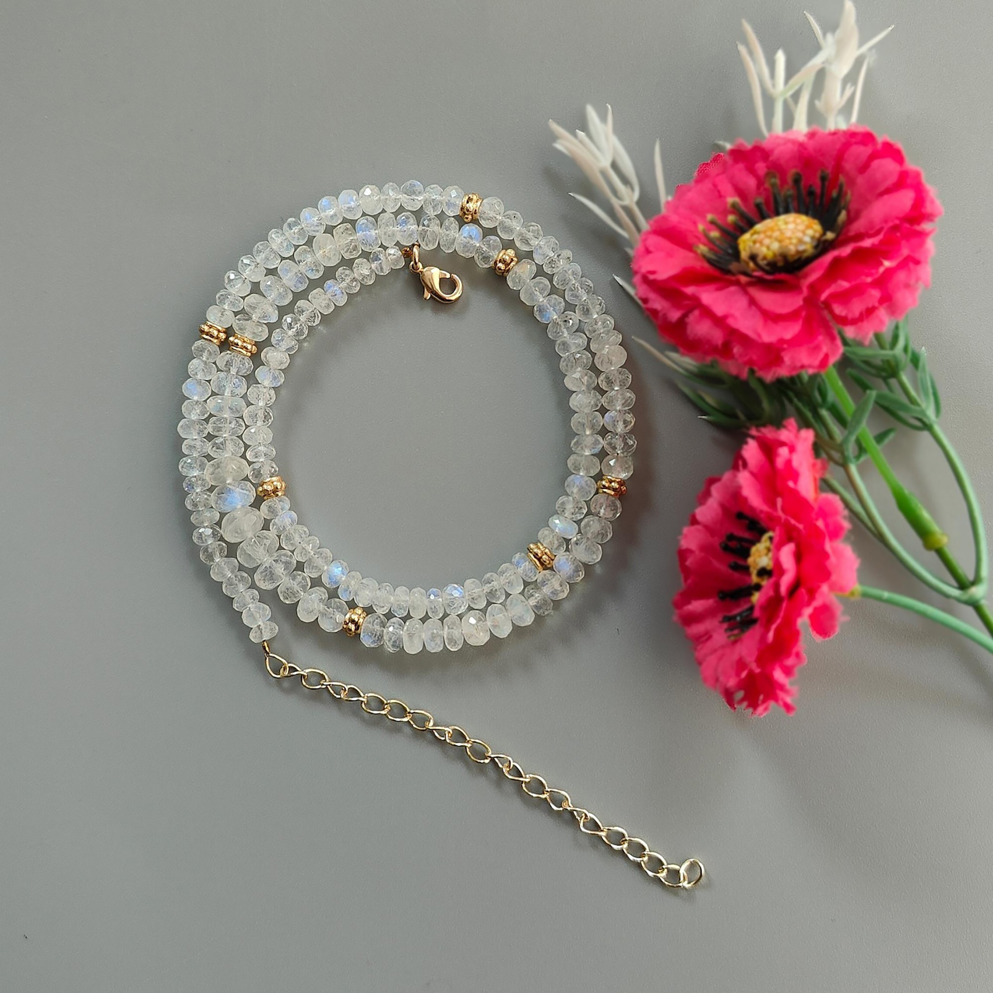 brass necklace