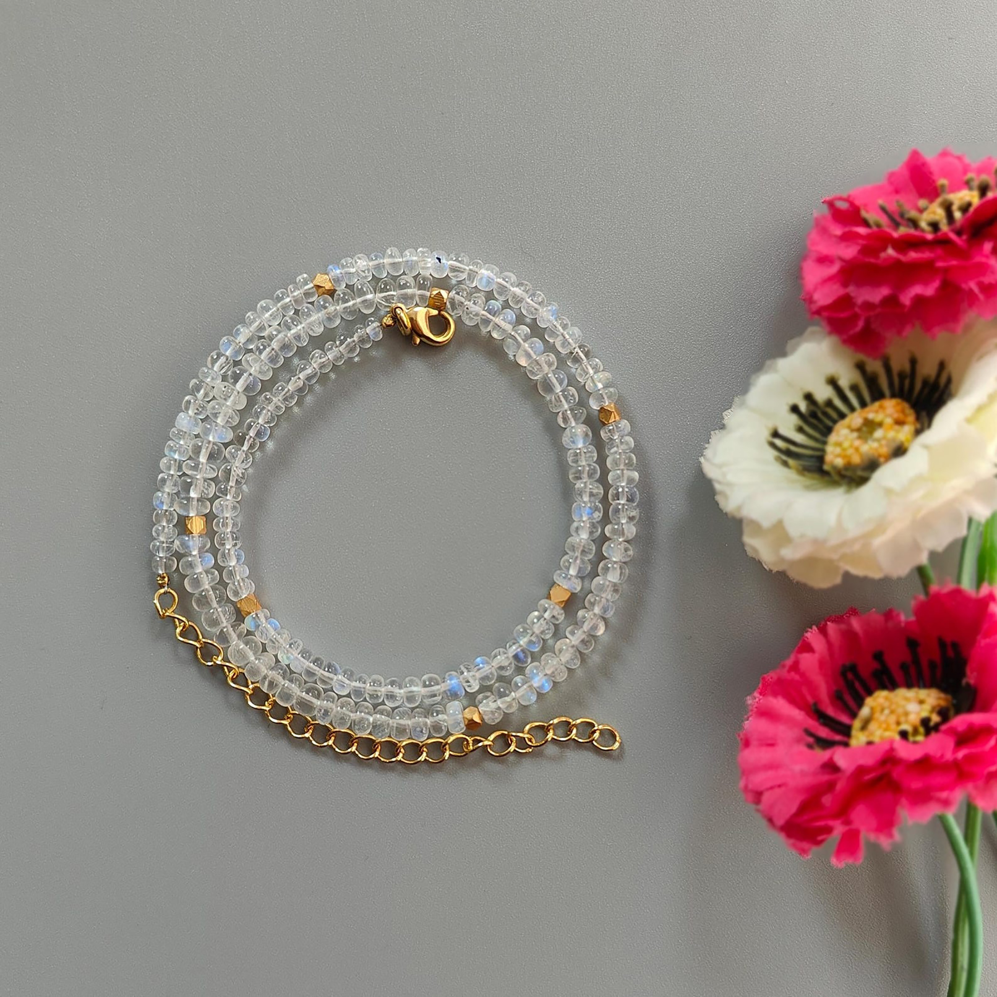 brass necklace