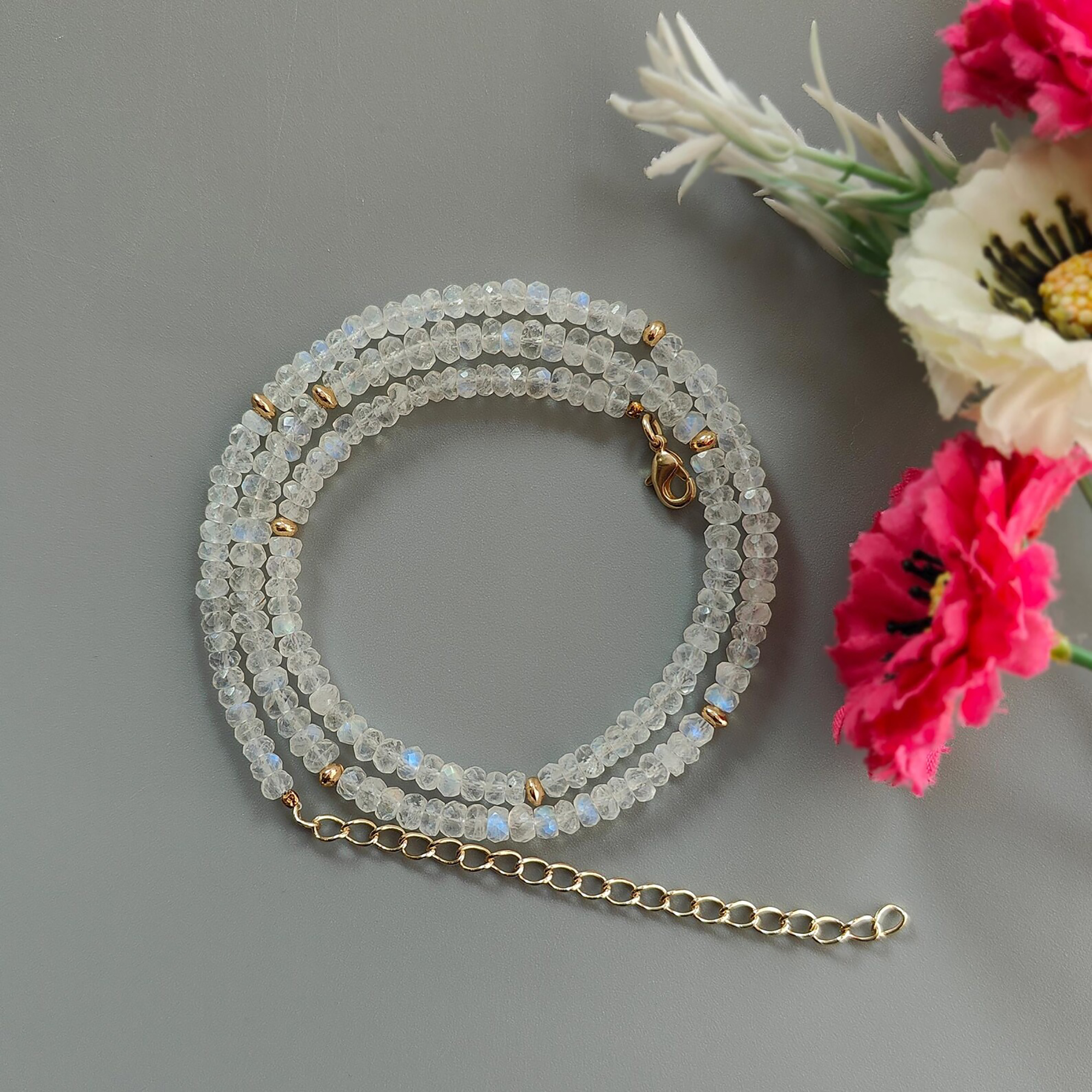 brass necklace