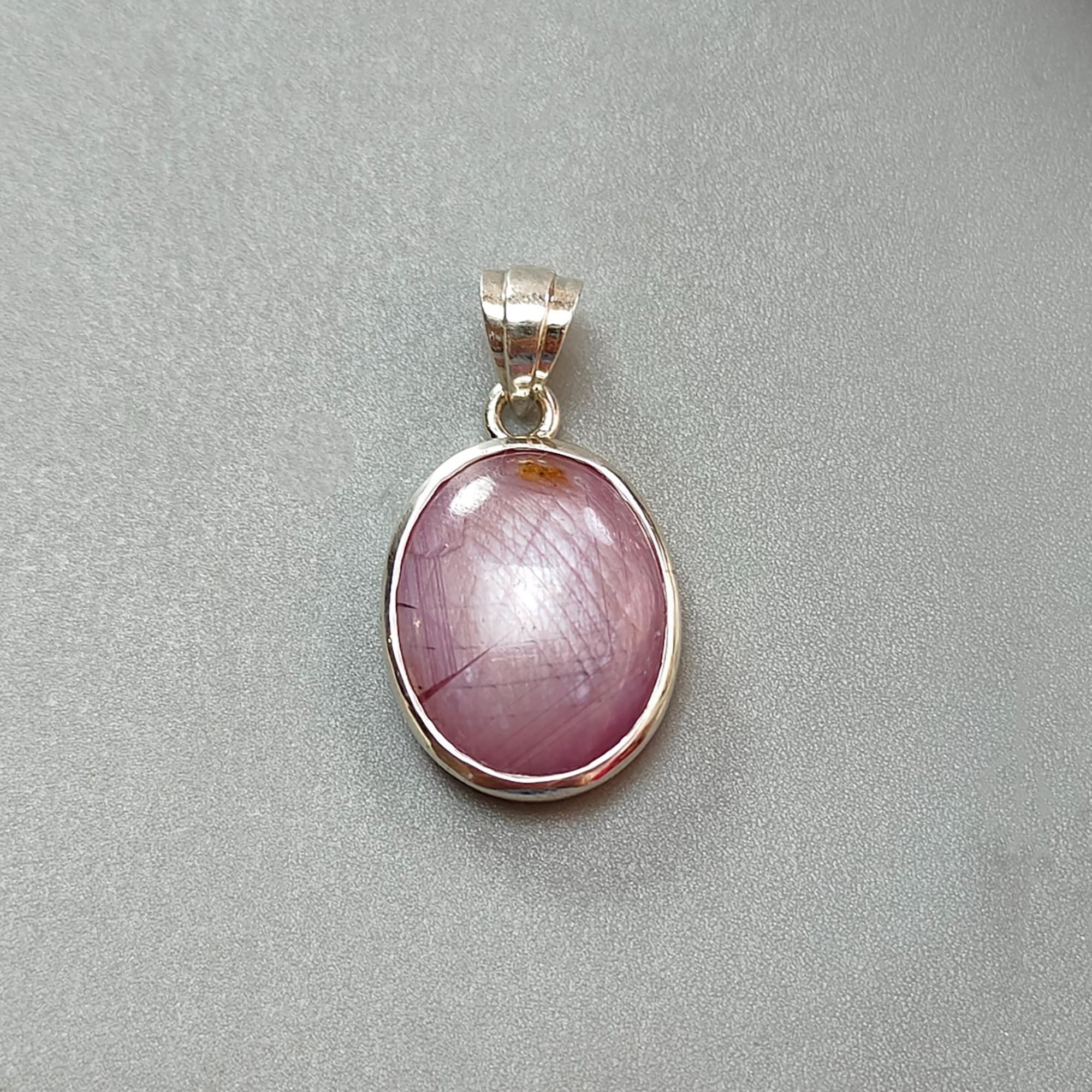 ciondolo rubino stella