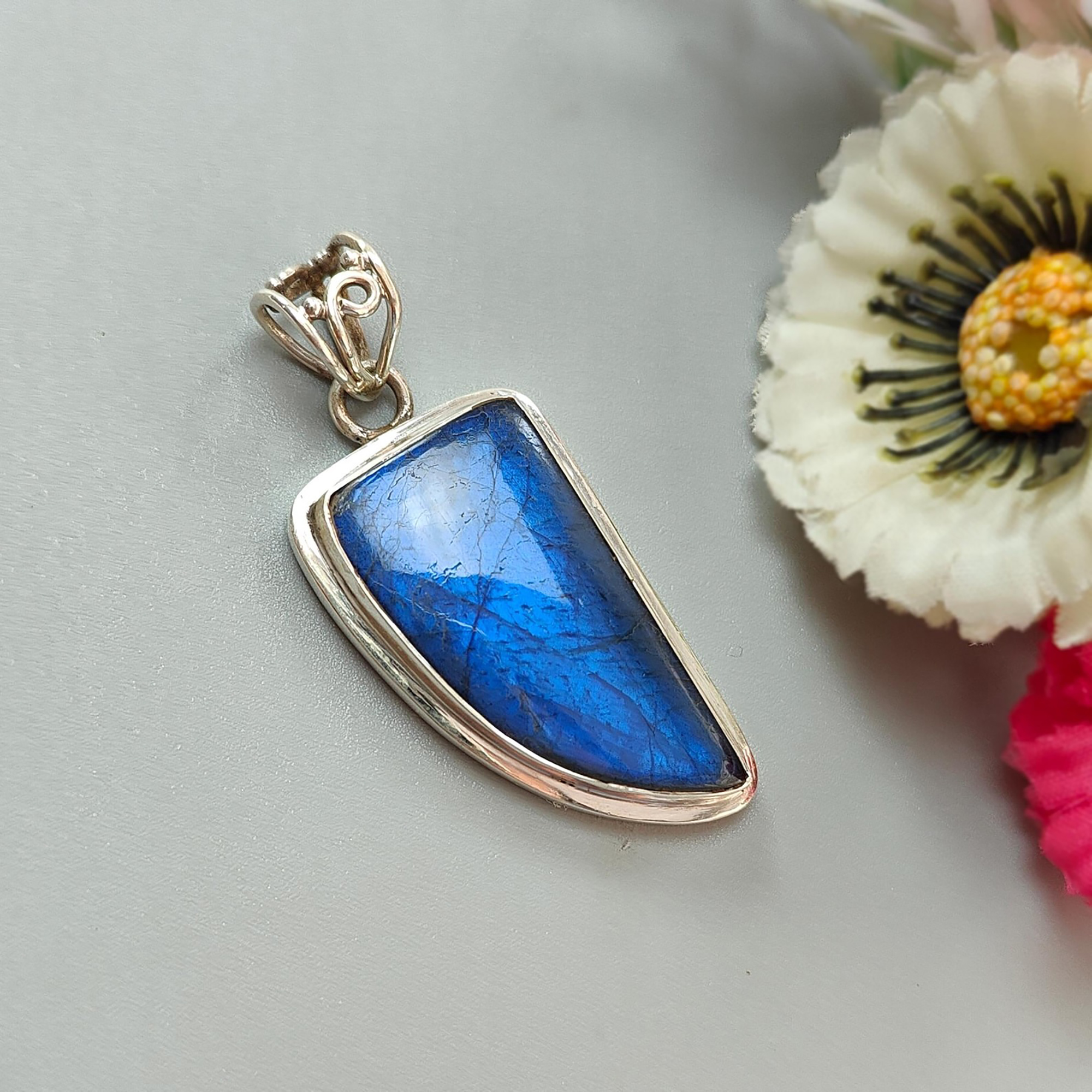 ciondolo labradorite