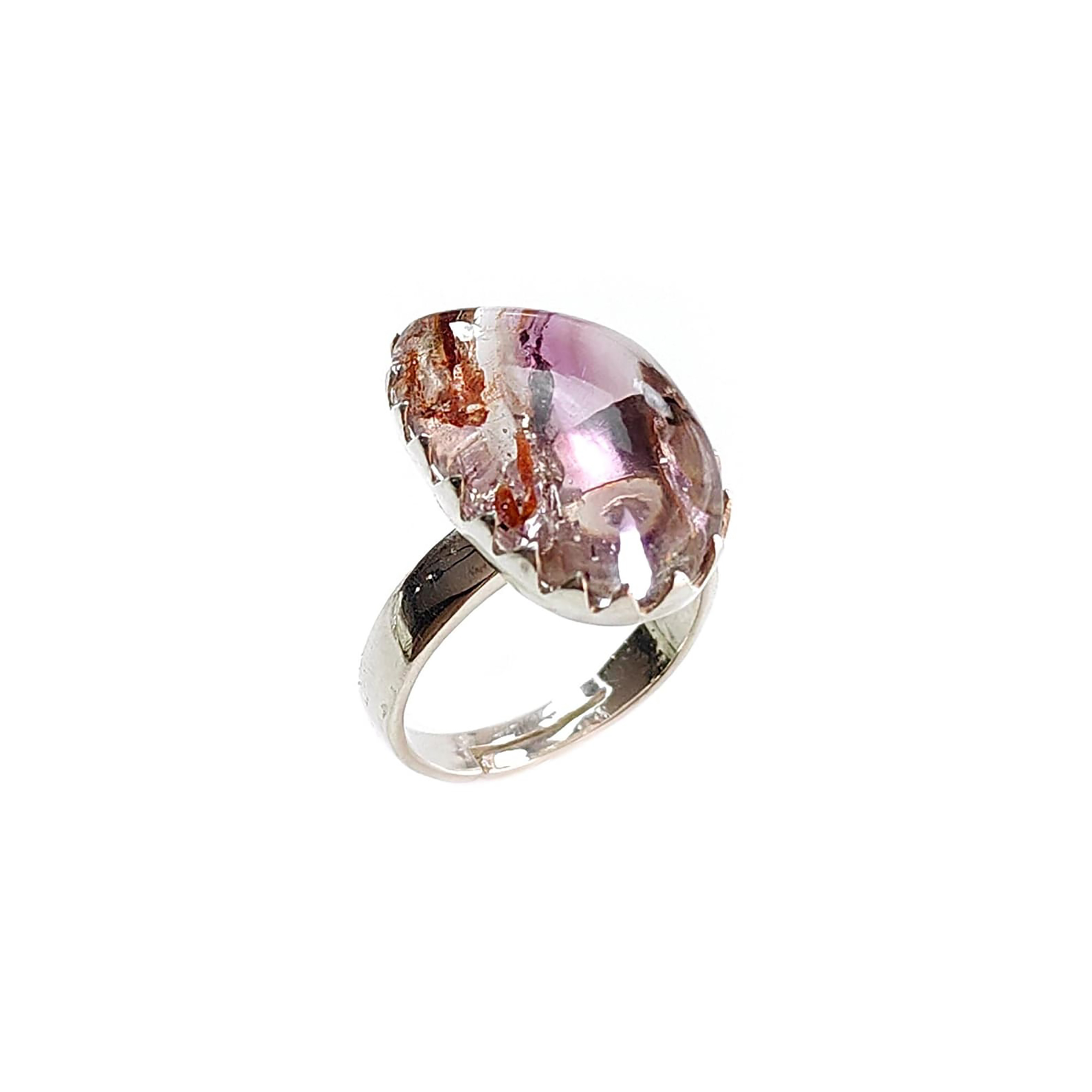 Anello con pietra preziosa