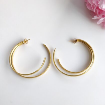 brass earring