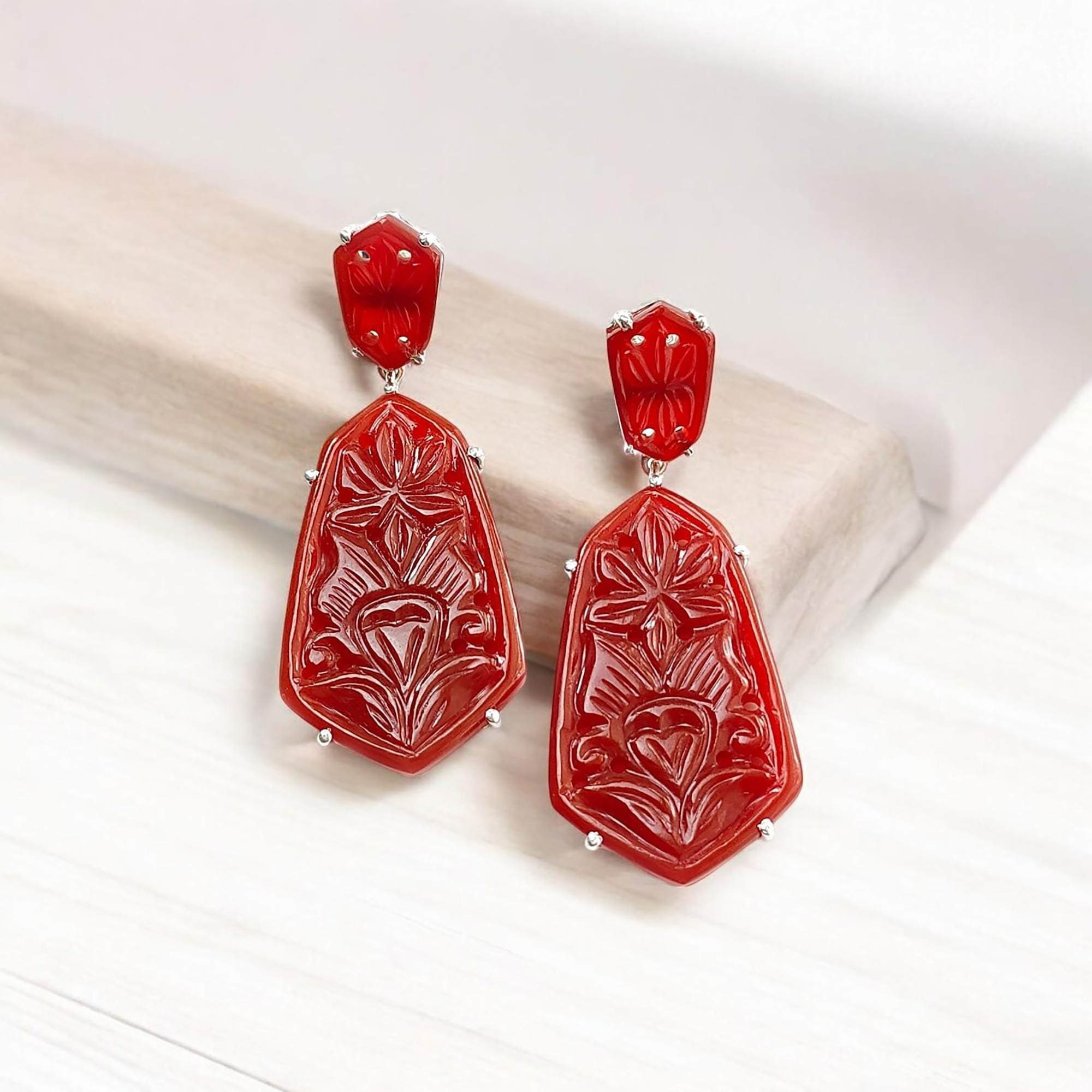 銀のイヤリング